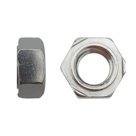 100 Ecrous à Souder Hexagonaux M10 mm - DIN 929 - Inox A2 - D-Work
