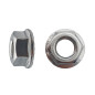 200 Écrous Embase Crantée D.4 – Inox A2, Norme DIN 6923 – Fixation Sécurisée et Durable - LENNIE