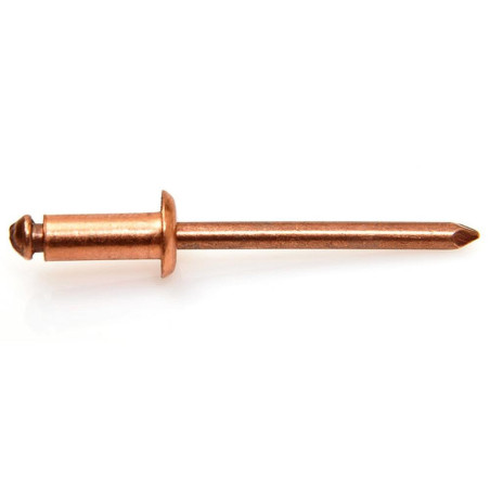 500 Rivets Aveugles Cuivre/Bronze TR 4x6 mm - Résistants et Durables - D-Work