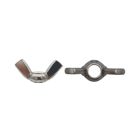 25 Écrous Oreille D.16 – Inox A4, Norme Form A – Fixation Sécurisée et Durable - LENNIE