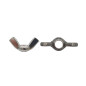 25 Écrous Oreille D.16 – Inox A4, Norme Form A – Fixation Sécurisée et Durable - LENNIE