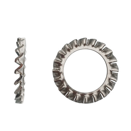 200 Rondelles Éventail Type AZ Ø6 mm – Inox A4, Norme DIN 6798 A – Résistance et Durabilité - LENNIE