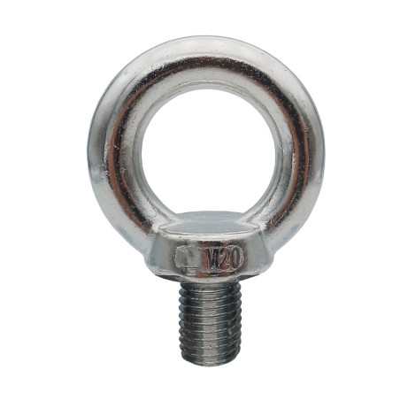 5 Vis à Anneau Ø20 mm – Inox A2, Norme DIN 580 – Résistance et Durabilité - LENNIE