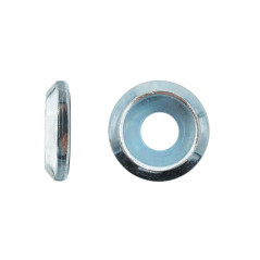 100 Rondelles Cuvette M10 – Zingué Blanc, Lot de 100 – Fixation Sécurisée et Durable - LENNIE