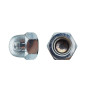 200 Ecrous Borgnes M8 mm - DIN 1587 - Zingué blanc - D-Work 200 Ecrous Borgnes M8 mm - DIN 1587 - Zingué blanc - D-Work