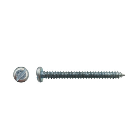 Vis Tôle 4.8x31.7 mm – Zingué Blanc, Norme DIN 7971 – Fixation Sécurisée et Durable - LENNIE