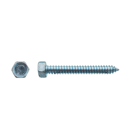 Vis à Tôle 6.3x127 mm – Zingué Blanc, Norme DIN 7976 – Résistance et Durabilité - LENNIE