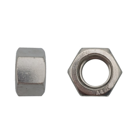 25 Écrous Hauts H?D Ø18 mm – Inox A4, Norme UNI 5587 – Résistance et Durabilité - LENNIE