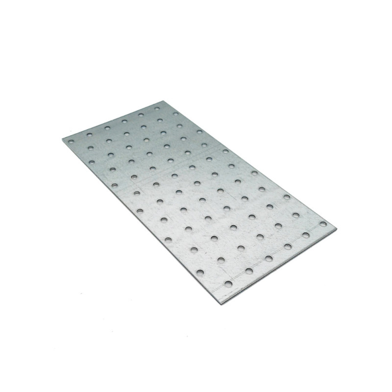 Plaque Perforée 40 pcs 240x80x2 mm – Acier, Norme Standard – Résistance et Polyvalence - LENNIE