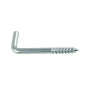 200 Gonds Vis 4 x 40 mm – Zingué Blanc, Norme NFE 25611 – Fixation Sécurisée et Durable - LENNIE