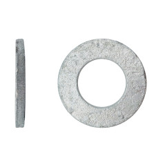 100 Ronds Plates L16 – Galva, Norme NFE 25513 – Fixation Sécurisée et Durable - LENNIE