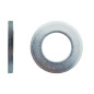 100 Rondelles Plates Ø18 mm – Zingué Blanc, Norme NFE 25513 – Fixation Sécurisée et Durable - LENNIE