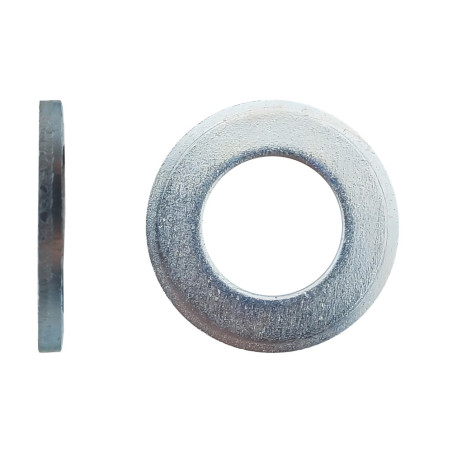 25 Rondelles Plates Ø30 mm – Zingué Blanc, Norme NFE 25513 – Fixation Sécurisée et Durable - LENNIE