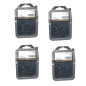 4 x 25 Vis Pent Torx 6x30 mm – Zingué Noir – Fixation Sécurisée et Durable - LENNIE