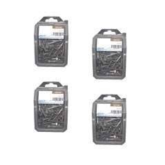 4 x 20 Tirefonds TH 8x60 – Inox A2, Norme DIN – Fixation Sécurisée et Durable - LENNIE