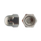 25 Écrous Borgnes M18 – Inox A2, Norme DIN 1587 – Protection et Résistance - LENNIE