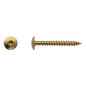 100 Vis Penture Torx 6x80 mm – Zingué Bichro, Norme CR3 – Fixation Sécurisée et Durable - LENNIE