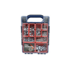 Coffret 920 Ecrous Freins Indésserables - Zingué blanc - D-Work