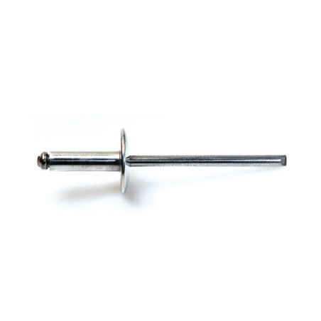 500 Rivets Aveugles Aluminium/Acier 4.8x12 mm - Résistants et Fiables - D-Work