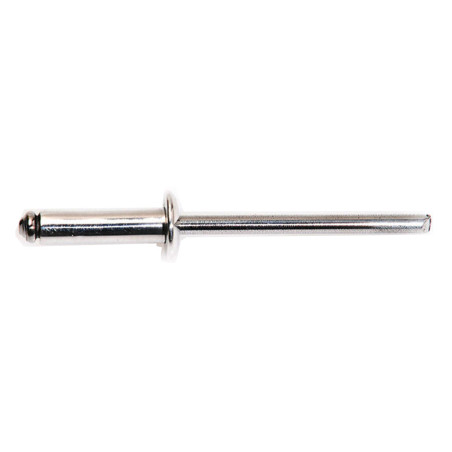 1000 Rivets Aveugles Tout Acier TR 3x12 mm - Résistants et Durables - - D-Work