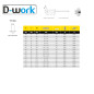 500 Rivets Aveugles Tout Acier TR 4x18 mm - Résistants et Durables - - D-Work