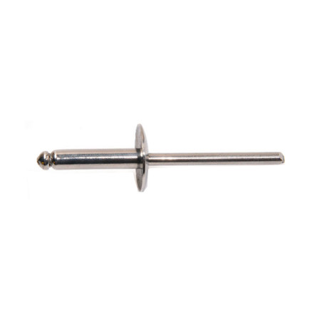 500 Rivets Aveugles Tête Extra Large GORIVET 3.2 x 8 mm - Inox A2 - D-Work