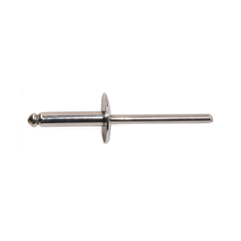 250 Rivets Aveugles Inox A2 4.8x23 mm - Résistants et Durables - D-Work