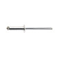 500 Rivets Éclatés Aluminium/Acier TR 4x14 mm - Fixation Robuste et Durable - D-Work