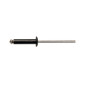 250 Rivets Éclatés Aluminium/Acier 4x14 mm - Noir - Fixation Solide et Durable - D-Work