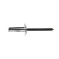 250 Rivets Étanches Aluminium/Acier 4.8x18 mm - Fixation Durable et Résistante - D-Work