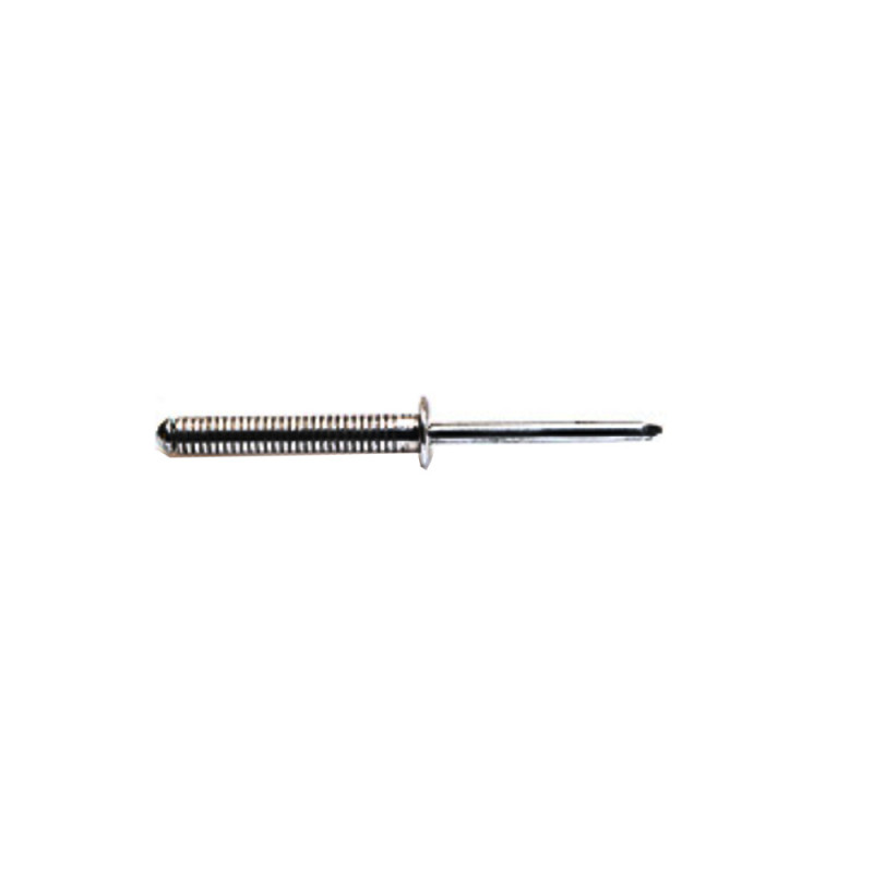 500 Rivets Cannelés Aluminium/Acier TR 4x12 mm - Fixation Durable et Résistante - D-Work
