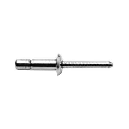250 Rivets Structure Tête Ronde HIGHBOLT TRS 4.8 x 14 mm - Inox A2 - D-Work