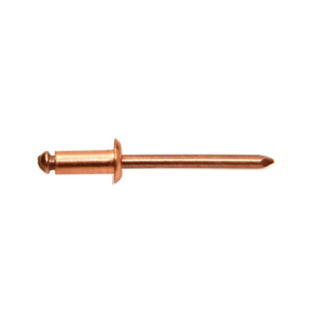 500 Rivets Aveugles Cuivre/Bronze 3.2x6 mm - Résistants et Durables - - D-Work