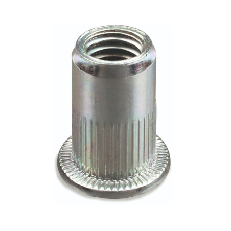 100 Écrous à Sertir Crantés Aluminium M10-17 - Fixation Rapide et Durable - D-Work