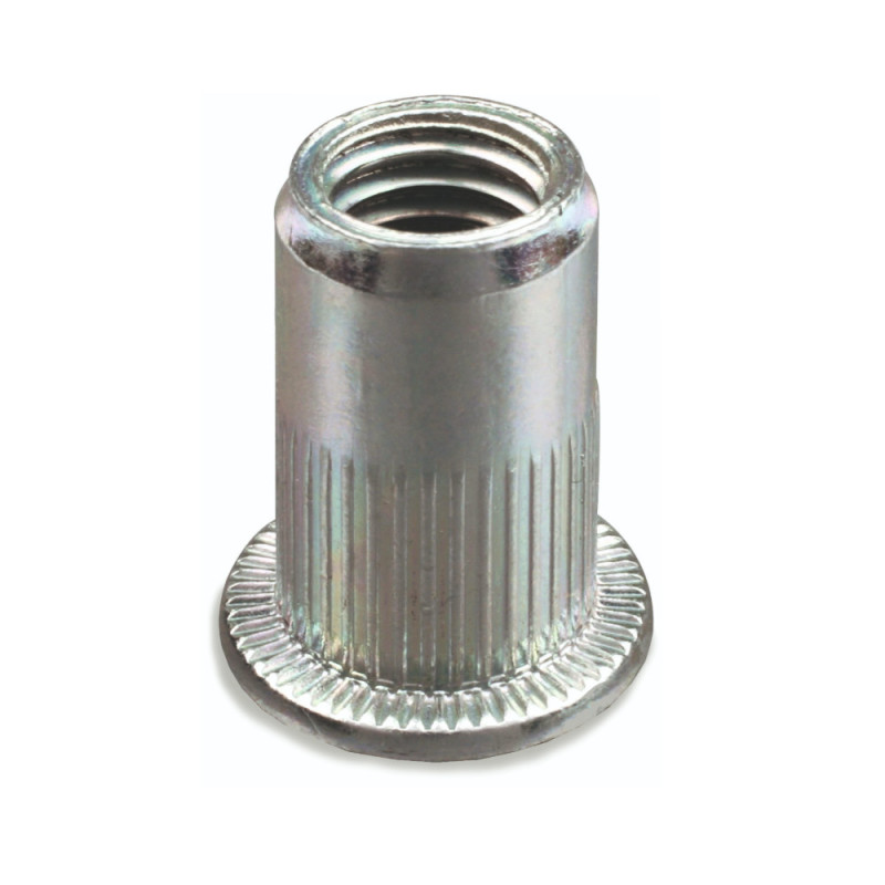 200 Écrous à Sertir Crantés Aluminium M8-M16 - Fixation Rapide et Durable - - D-Work