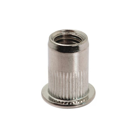 Lot de 100 Écrous à Sertir Crantés M10-17 - Inox TP GOFIX - Fixation Robuste et Durable - D-Work