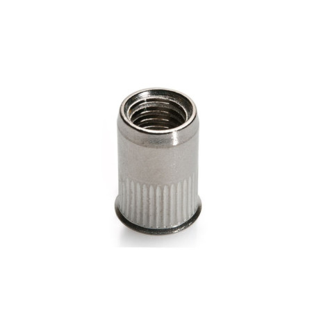250 Écrous à Sertir Crantés Inox M6-14 - Résistants et Durables - D-Work