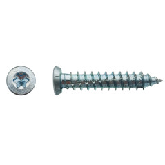 100 Vis Béton d Ancrage Torx 7.5x252 mm - Zingué - Fixation Solide et Durable - D-Work
