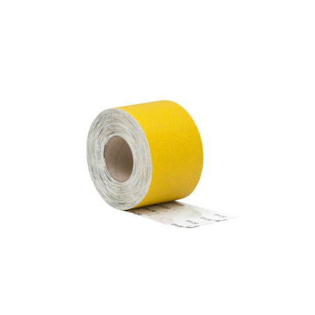 Rouleau Papier Corindon Jaune 115 mm x 5 ml - Grain 40 - Idéal pour Ponçage Efficace - LEMAN