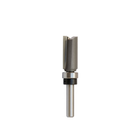 Mèche Affleureuse Droite HM D.12,7 - Longueur Utile 25,4 mm - Précision et Finition Optimale - LEMAN