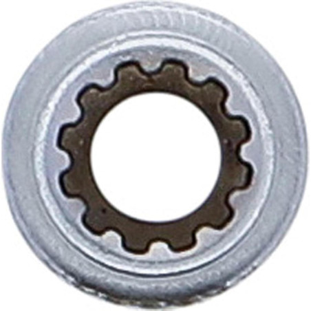 Douille pour Clé Gear Lock 6,3 mm (1/4 ) - 6 mm - Précision et Fiabilité - BGS