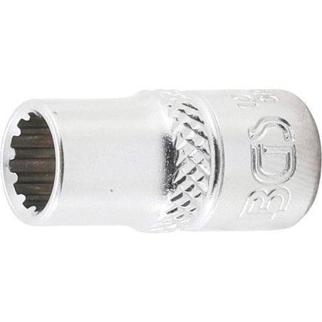 Douille pour Clé Gear Lock 6,3 mm (1/4 ) - 7 mm - Acier Résistant - Précision et Fiabilité - BGS