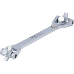 Clé Vidange Spéciale 8-en-1 - Multifonction, Compacte et Robuste - BGS