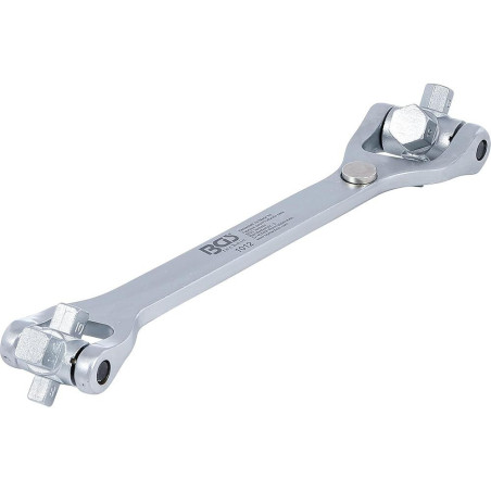 Clé Vidange Spéciale 8-en-1 - Multifonction, Compacte et Robuste - BGS