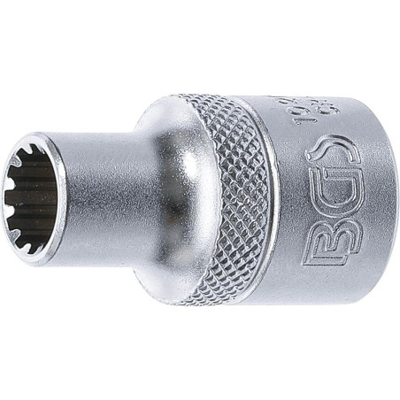 Douille pour Clé Gear Lock 12,5 mm (1/2 ) - 9 mm - Acier Résistant - Prise Sûre et Durable - BGS
