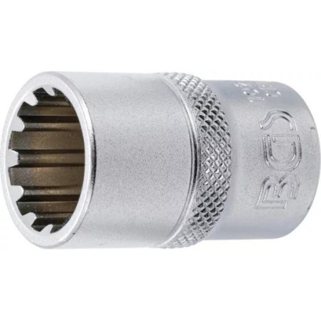 Douille pour Clé Gear Lock 12,5 mm (1/2 ) - 16 mm - Acier Résistant - Précision et Durabilité - BGS