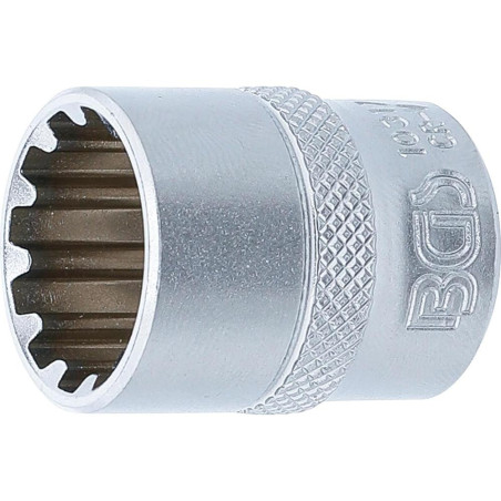 Douille pour Clé Gear Lock 10 mm (3/8 ) - 17 mm - Acier Résistant - Précision et Durabilité - BGS