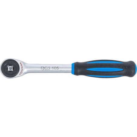 Cliquet Réversible Poignée Rotative 6,3 mm (1/4 ) - Précision et Maniabilité - BGS