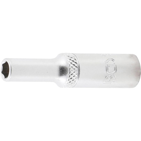 Douille pour Clé Six Pans Longue 6,3 mm (1/4 ) - Acier Résistant - Précision et Durabilité - BGS