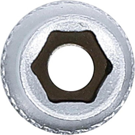 Douille Six Pans Longue 6,3 mm (1/4 ) - 6 mm - - Précision et Durabilité - BGS
